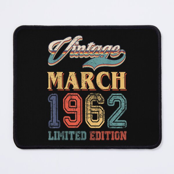 Item preview, Retro March 1962 Limited Edition Vintage 60 Years Old designed and sold by laurenm233.