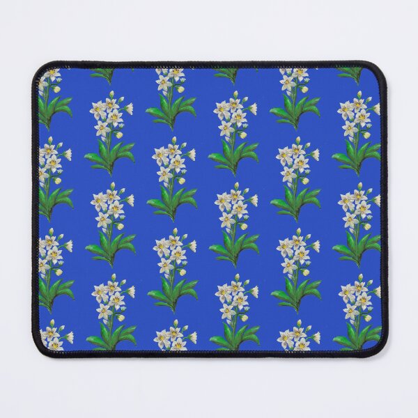 Item preview, White amazon lily flower designed and sold by tintingouw.