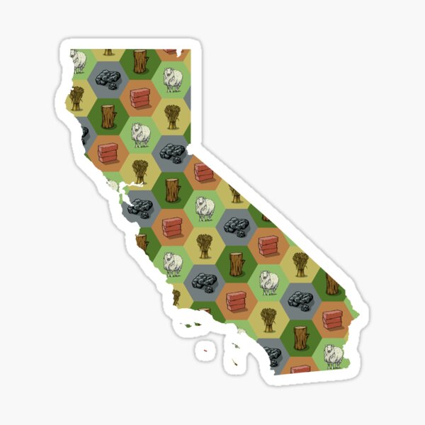 Item preview, Classic Board Game Resource Map of California designed and sold by adamkenney.