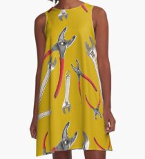 Wrenches & Pliers Oh My A-Line Dress