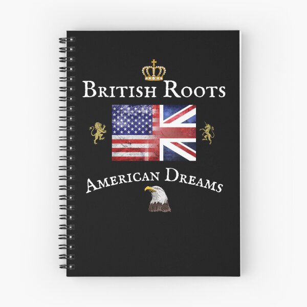 Item preview, BRITISH ROOTS AMERICAN DREAMS Old Glory and Union Jack Flag designed and sold by Krafty  Arts Studio.