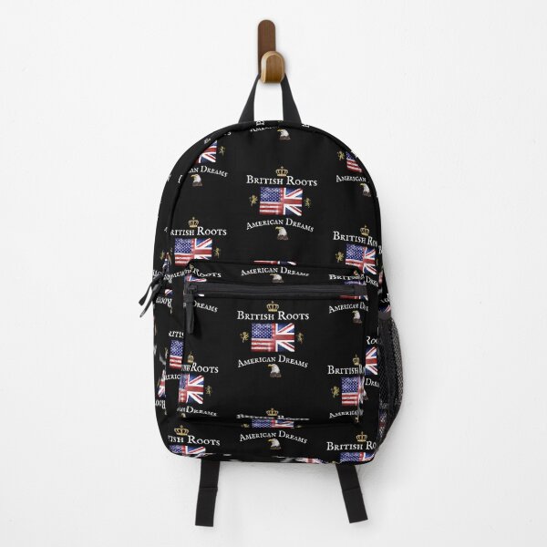Item preview, BRITISH ROOTS AMERICAN DREAMS Old Glory and Union Jack Flag designed and sold by Krafty Arts Studio.