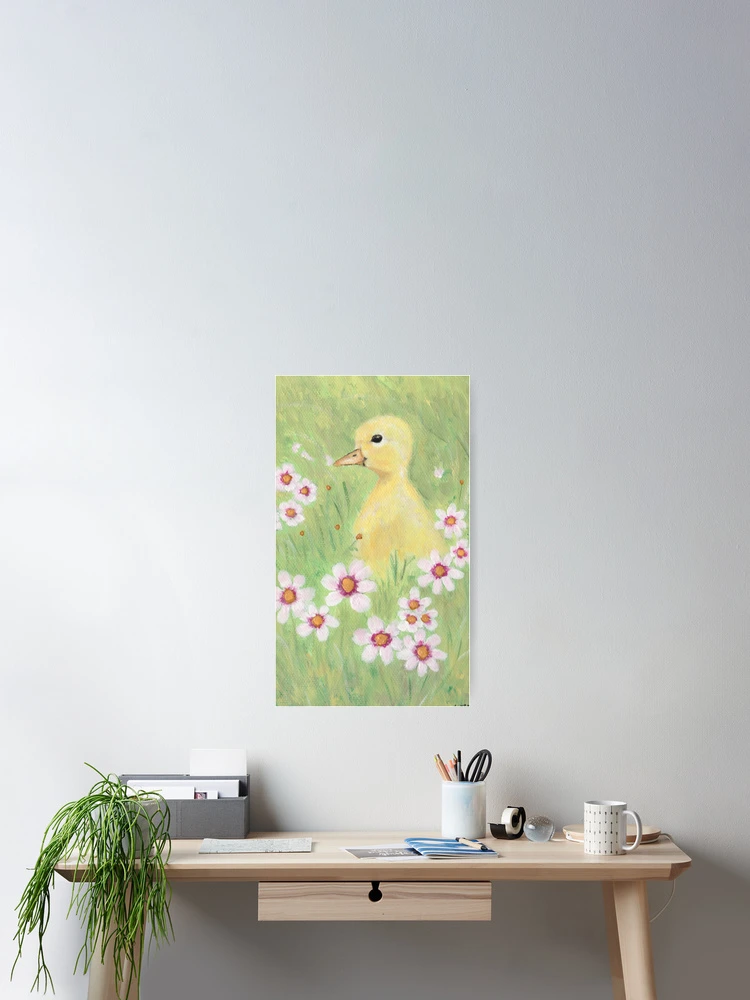 Thumbnail 2 of 3, Poster, Spring Duckling designed and sold by Shelly Moore.