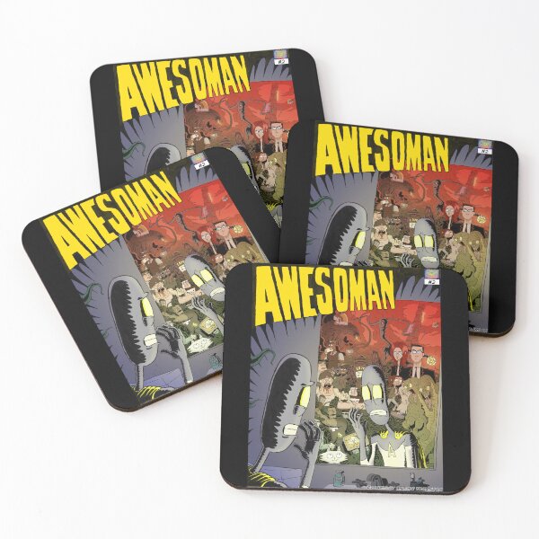Item preview, Awesoman #2 Cover designed and sold by Omnis.
