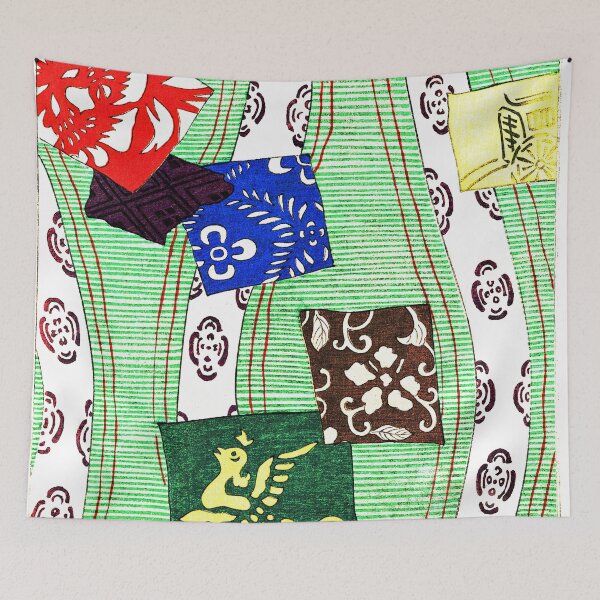 Item preview, Illustration of Japanese motifs by Watanabe Seitei designed and sold by RyanCaudell.