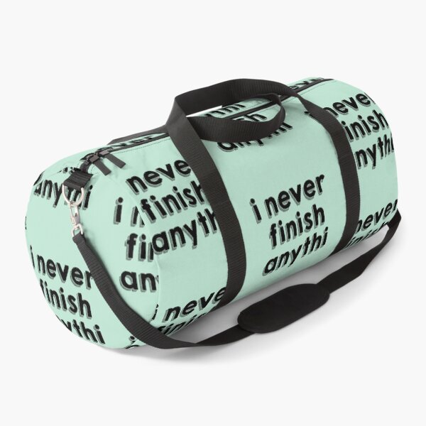Item preview, I Never Finish Anything Procrastination Humor designed and sold by allysmar.