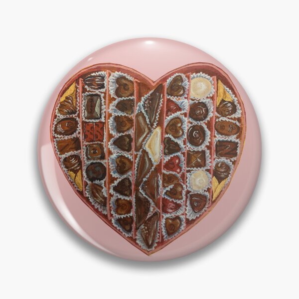 Item preview, Valentines Day Chocolate Heart Shaped Box designed and sold by dinatrix.