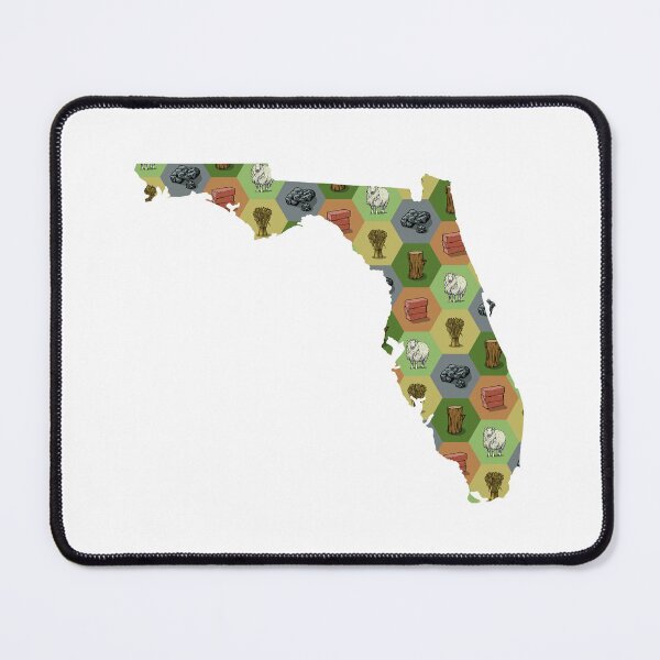 Item preview, Classic Board Game Resource Map of Florida designed and sold by adamkenney.