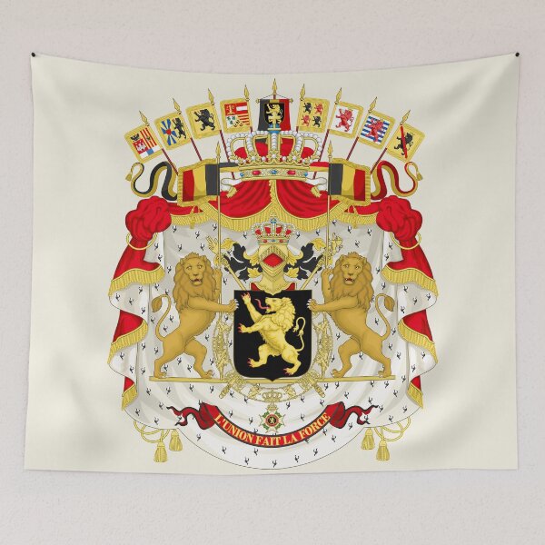 Item preview, Great coat of arms of Belgium designed and sold by PatsIsland.