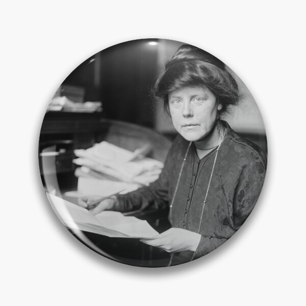 Item preview, Suffragette Lucy Burns At Her Desk - 1913 designed and sold by warishellstore.