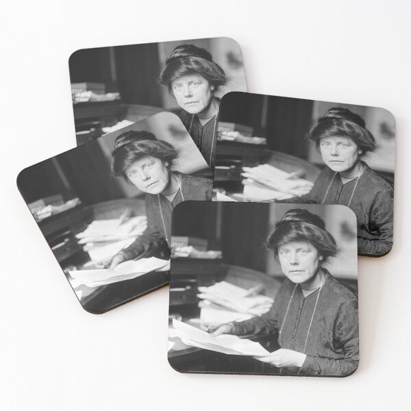 Item preview, Suffragette Lucy Burns At Her Desk - 1913 designed and sold by warishellstore.