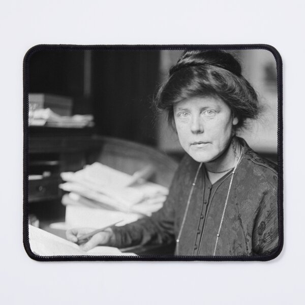 Item preview, Suffragette Lucy Burns At Her Desk - 1913 designed and sold by warishellstore.