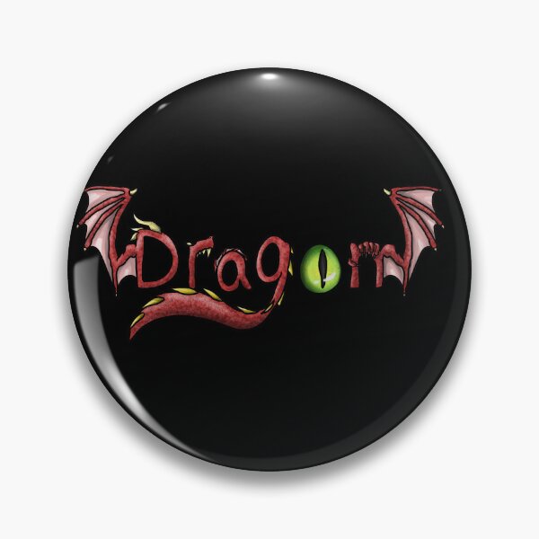 Item preview, Dragon word, red dragon design designed and sold by Bailey Swinney.