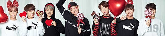 "BTS Valentine's Day " Posters by SoliHeart | Redbubble