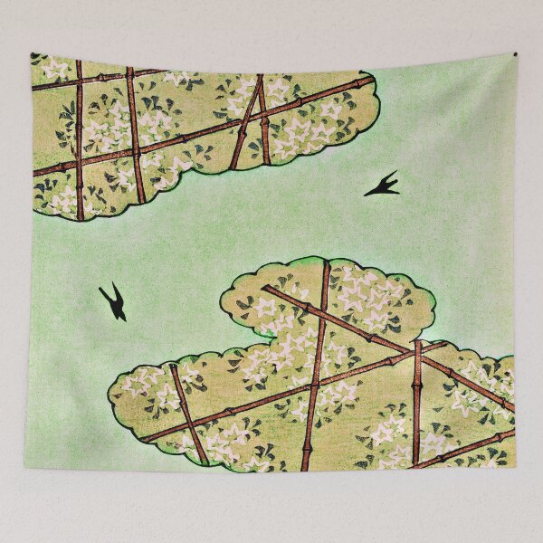 Item preview, Sky illustration from Bijutsu Sekai by Watanabe Seitei designed and sold by RyanCaudell.