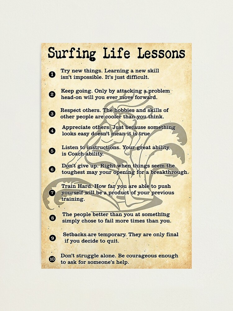 life lessons from surfing