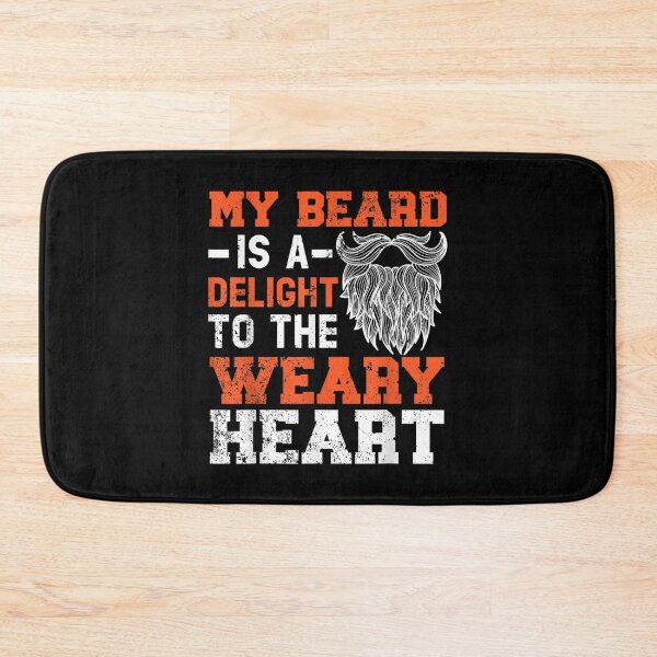 Item preview, Mens My Beard Is A Delight To A Weary Heart Funny Bearded Guy  designed and sold by laurenm233.