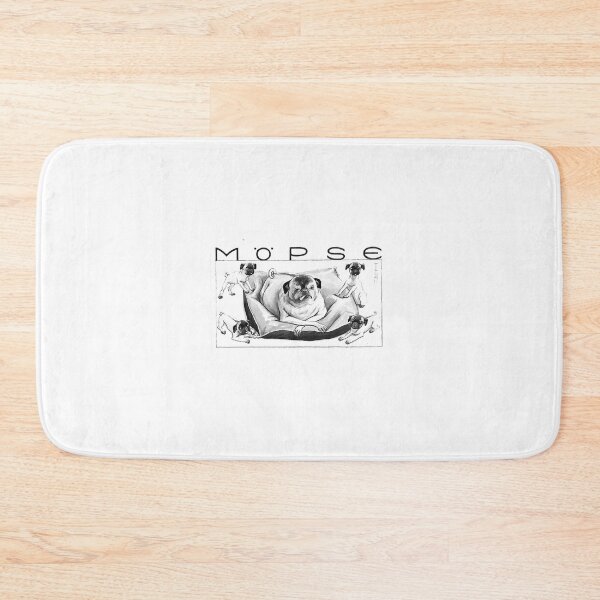 Item preview, Thomas Theodor Heine Pugs. Drawing. Ink, watercolour  designed and sold by Dlyyvcfd.