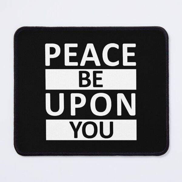 Item preview, peace be upon you - islamic art quotes designed and sold by EfenDesign.