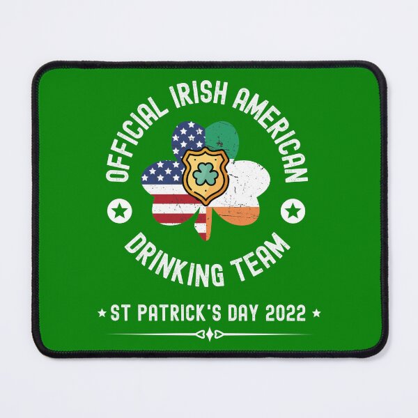 Item preview, Official Irish American Drinking Team | Stars And Stripes | Tricolour designed and sold by Fecking-Merch.