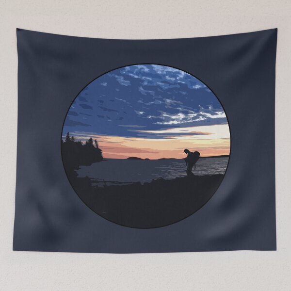 Item preview, THE HIKER - SUNSET designed and sold by André Cremers.