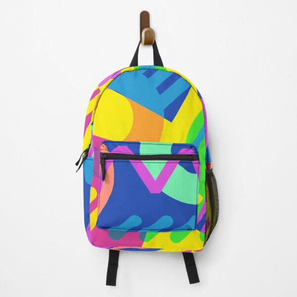 Item preview, 80s inspired, abstract, retro, pop art print designed and sold by SmashingBlouses.