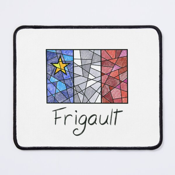 Item preview, Bandera de Acadia mosaico vidrieras pastel Frigault designed and sold by ColoursOfFrance.