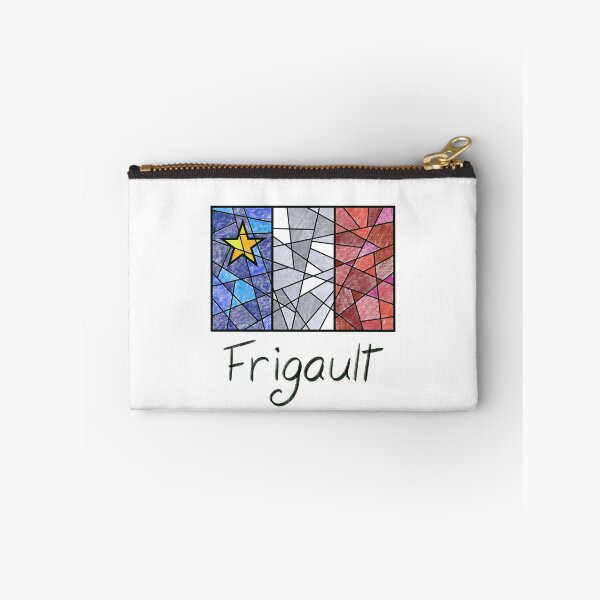 Artikelvorschau, Akadische Flagge Mosaik Pastell Glasmalerei Frigault entworfen und verkauft von ColoursOfFrance.