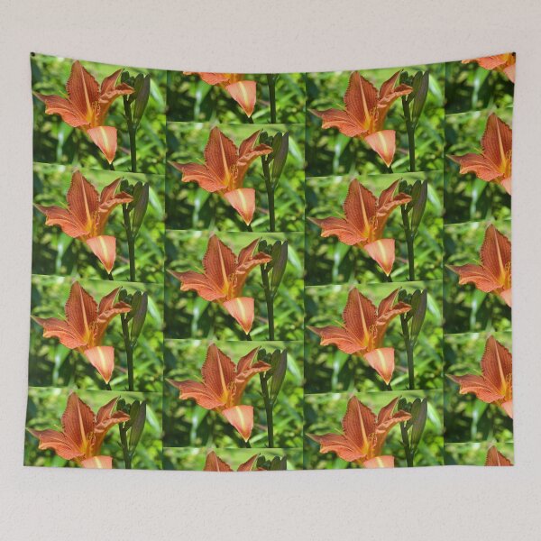 Item preview, Orange Lily at Nothe Fort, Weymouth, Dorset UK designed and sold by lynn carter.
