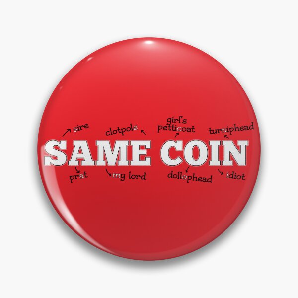 Item preview, Merthur Two Sides of the Same Coin Red designed and sold by LovesickLobotomy.