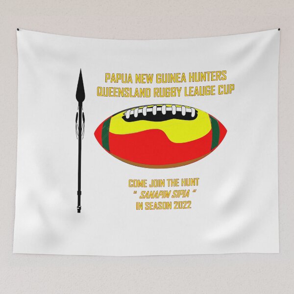 Item preview, Papua New Guinea Hunters 2022 designed and sold by Nesian Tribe Designs.