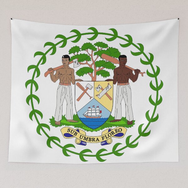 Item preview, Coat of arms of Belize designed and sold by PatsIsland.
