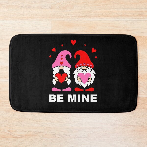 Item preview, Be Mine Happy Valentine's Day Valentine Gnomes Gnome Elf Elves designed and sold by Spaceshipsells.