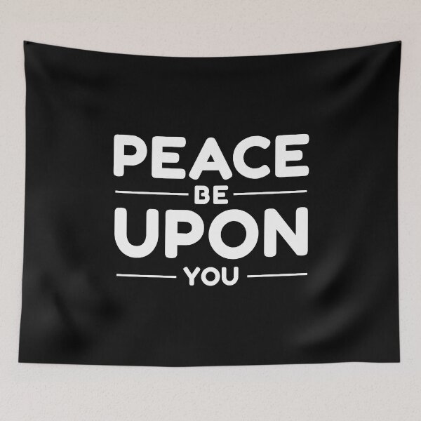 Item preview, peace be upon you - islamic art quotes 2 designed and sold by EfenDesign.