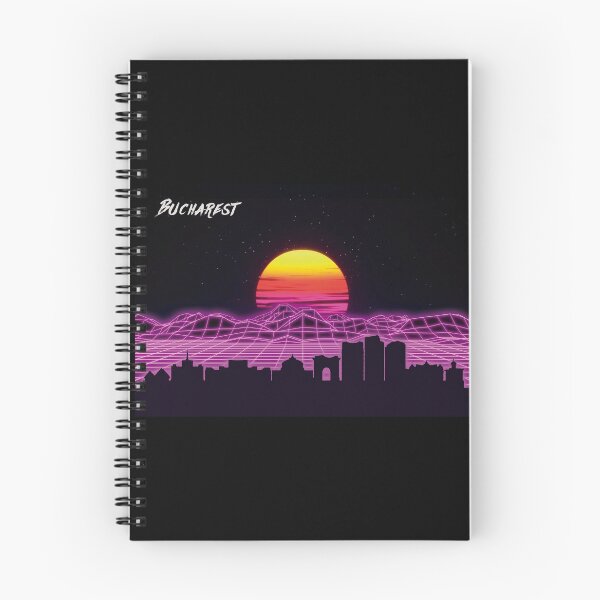 Item preview, Bucharest Skyline Neon Nights designed and sold by DFerraz.