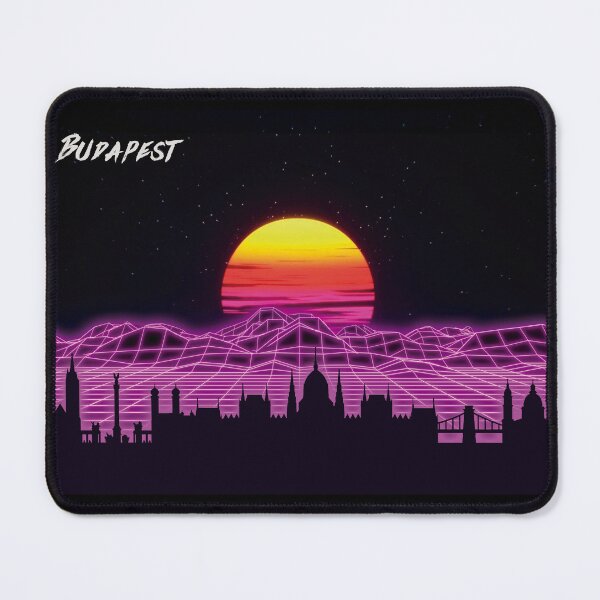 Item preview, Budapest Skyline Neon Nights designed and sold by DFerraz.