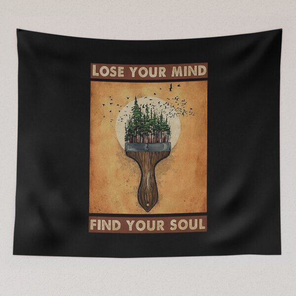 Item preview, Painting Lose your mind Find Your Soul  designed and sold by KravecUziel.
