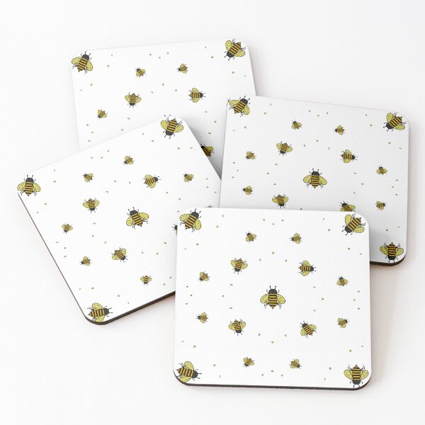 Item preview, Repeating Honeybees designed and sold by Xernition.