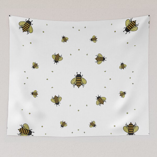 Item preview, Repeating Honeybees designed and sold by Xernition.