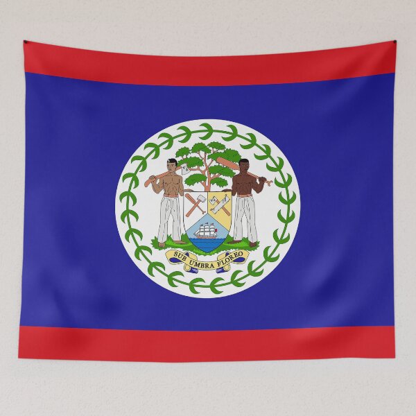 Item preview, Belize Flag designed and sold by PatsIsland.