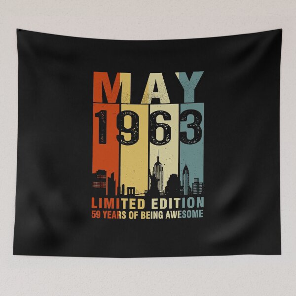 Item preview, May 1963 Limited Edition 59 Years Of Being Awesome designed and sold by AraJordeStore.
