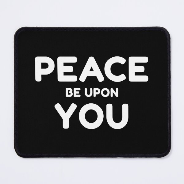 Item preview, peace be upon you - islamic art quotes 5 designed and sold by EfenDesign.