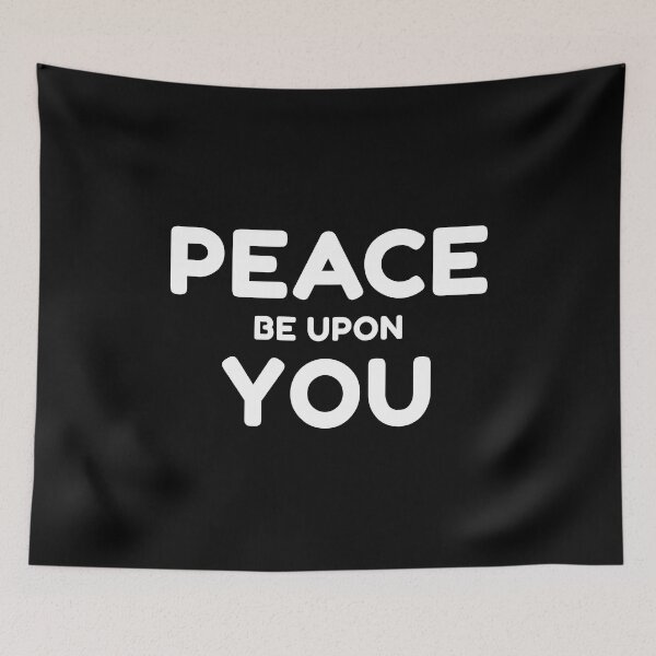 Item preview, peace be upon you - islamic art quotes 5 designed and sold by EfenDesign.