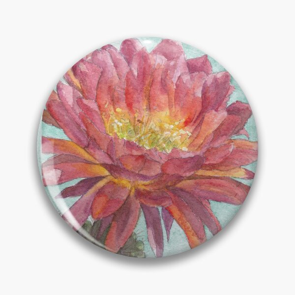 Item preview, Blooming Torch Cactus, Sonoran Desert designed and sold by tracyannholmes.