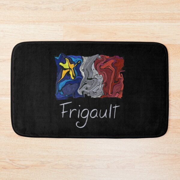 Item preview, Acadian Flag pastel liquid mosaic Frigault - Drapeau acadien mosaïque liquide pastel vitrail Frigault designed and sold by ColoursOfFrance.