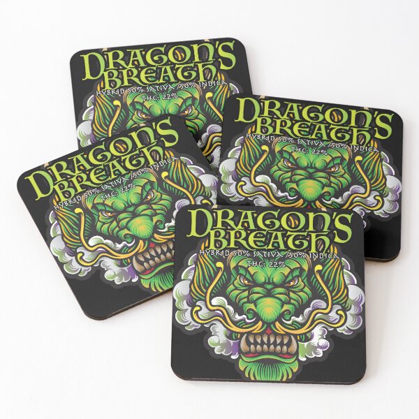 Item preview, Dragons Breath Cannabis Strain Art  designed and sold by kushcoast.