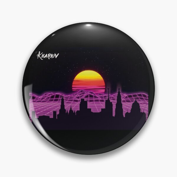 Item preview, Kharkiv Skyline Neon Nights designed and sold by DFerraz.