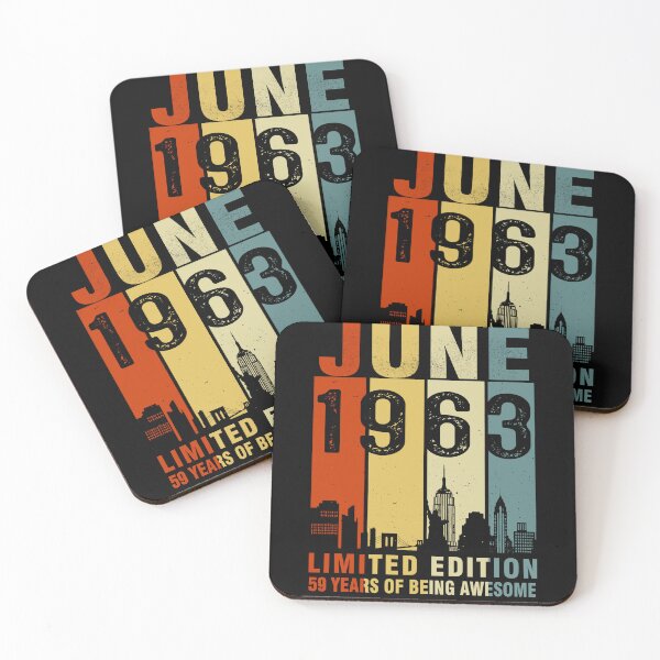 Item preview, June 1963 Limited Edition 59 Years Of Being Awesome designed and sold by AraJordeStore.