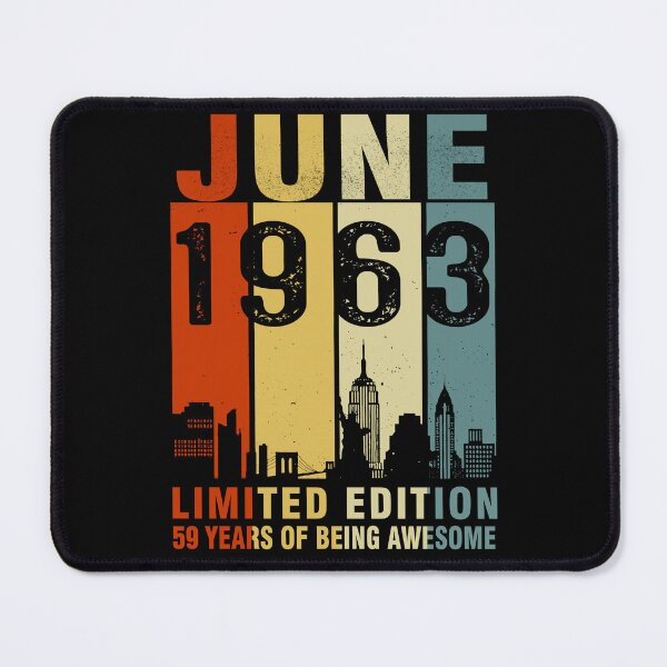 Item preview, June 1963 Limited Edition 59 Years Of Being Awesome designed and sold by AraJordeStore.