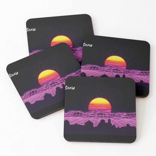 Item preview, Sofia Skyline Neon Nights designed and sold by DFerraz.